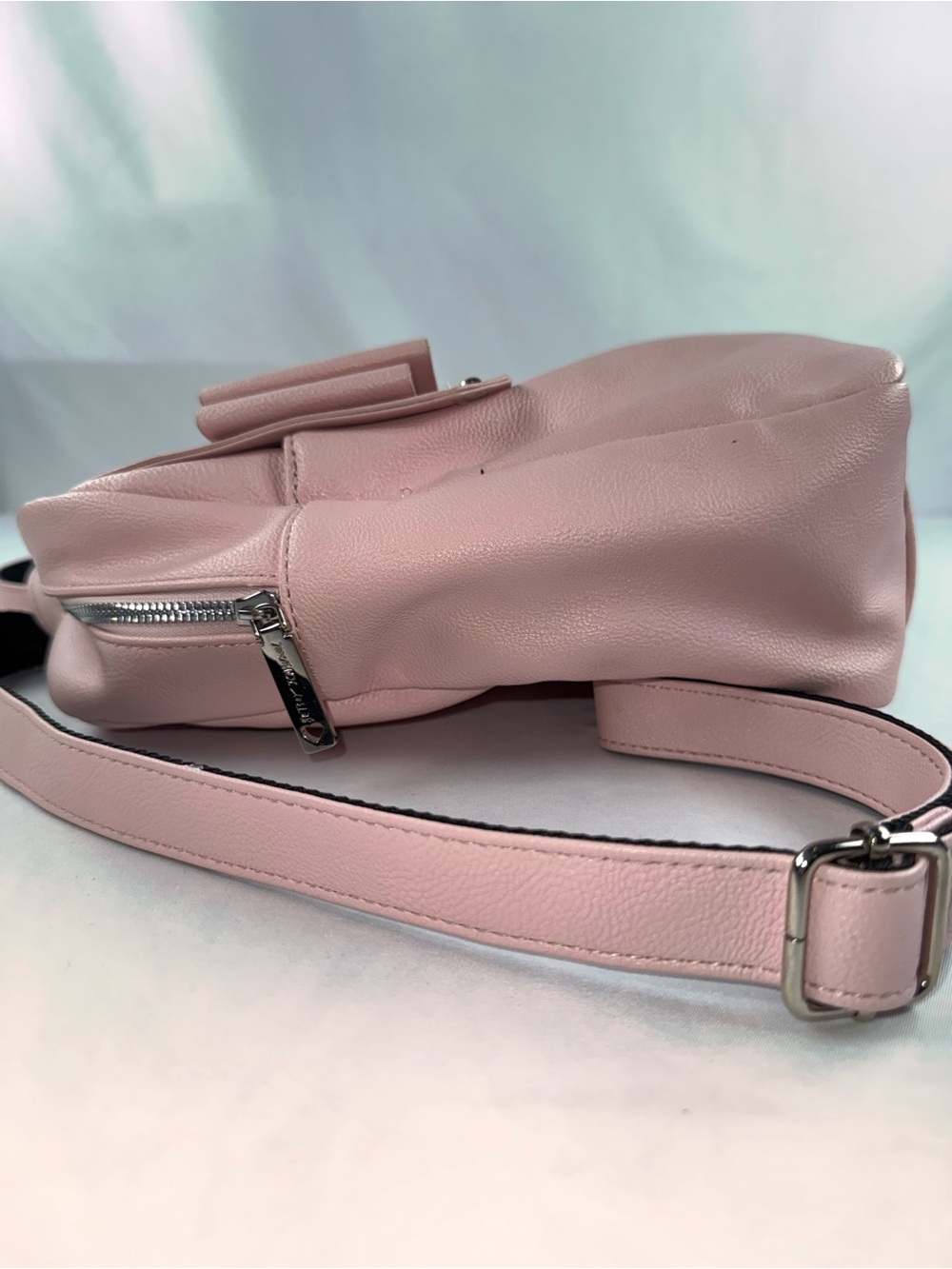 Betsey Johnson Pink Bow Front Backpack - Picture 7 of 17